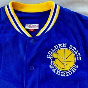 Mitchell & Ness San Francisco Warriors Vintage Warm-up Jersey